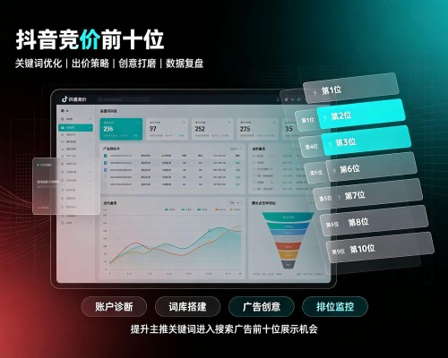 嘉陵抖音搜索竞价
