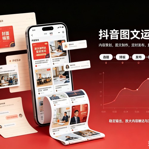 嘉陵抖音图文代运营服务